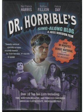 Dr. Horribles Sing-Along Blog 2008 DVD 2009 Joss Whedon Neil Patrick Harris